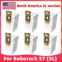 north american rockdock 3l dust bag replacement for xiaomi roborock s7 auto empty dock robotic vacuum cleaner spare parts