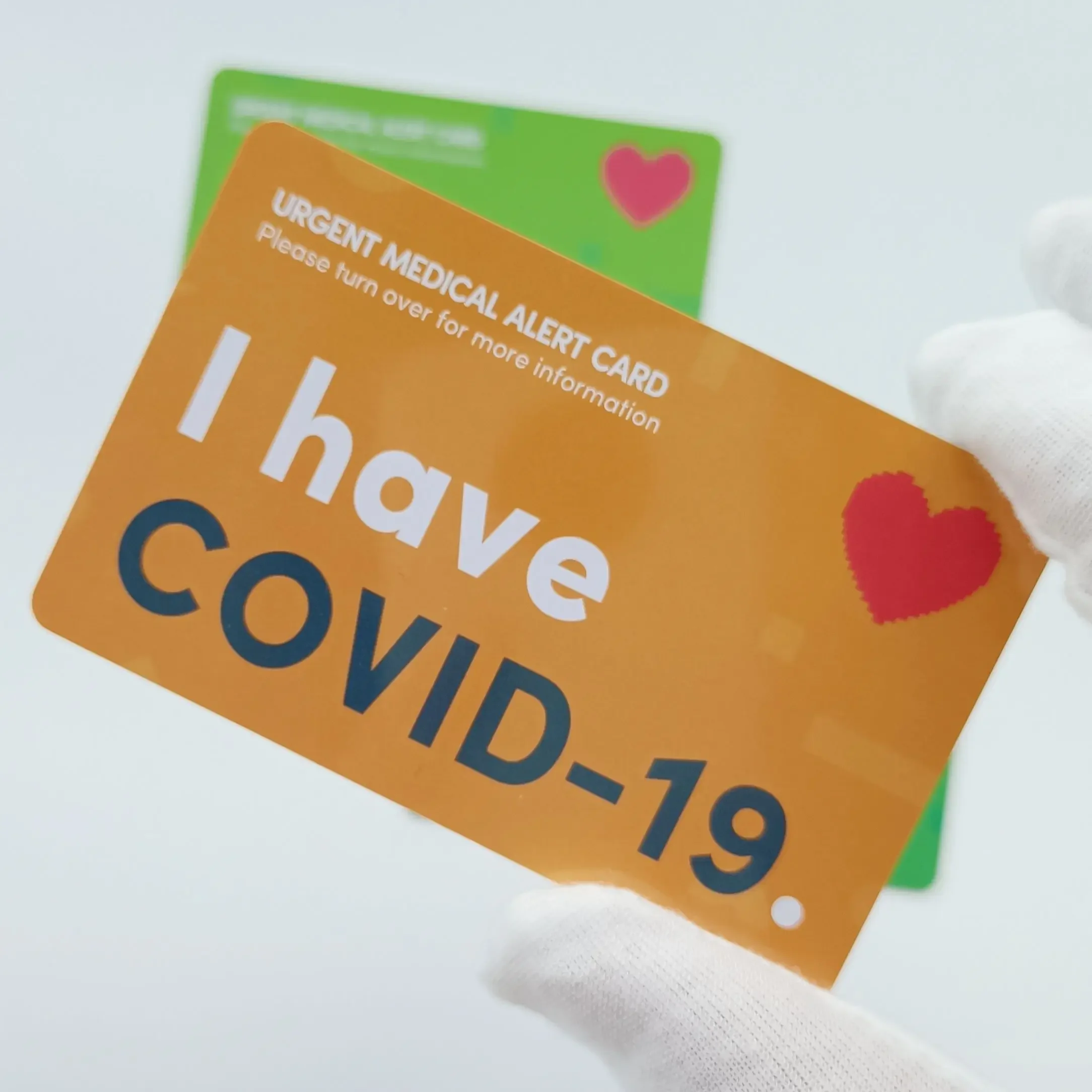 Записываемый инфекционный срочный предупреждающий знак из ПВХ