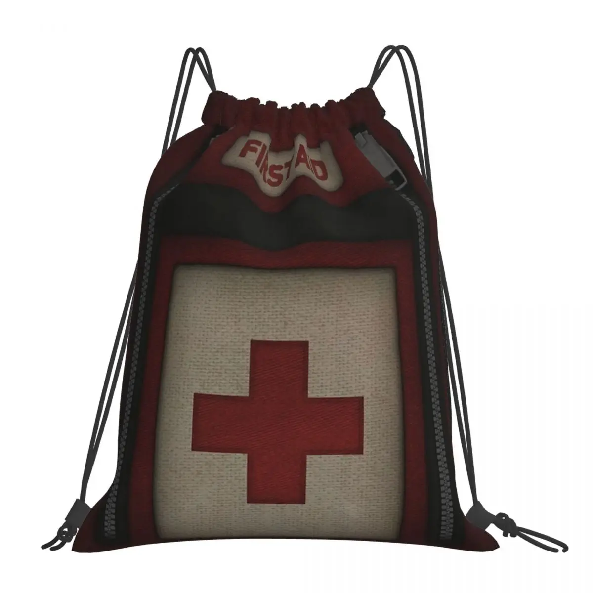 

Рюкзаки для оказания первой помощи, повседневные Портативные Сумки на шнурке, сумка с карманами на шнурке для мелочей, школьные сумки для мужчин и женщин