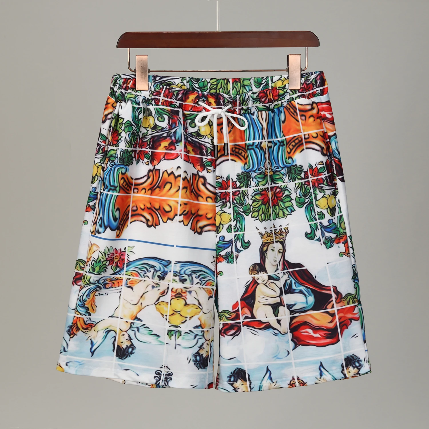 

Man fashion print Swimwear Swim Shorts Trunks Beach Board Shorts Swimming Pants Mens D&G Running Sports Surffing outwear Shorts
