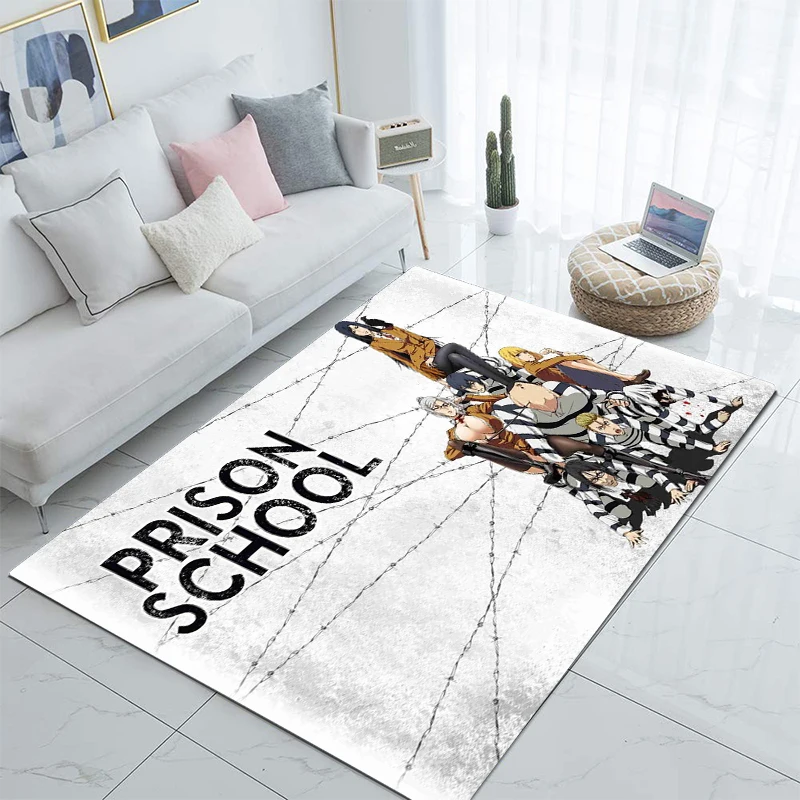 

Japanese anime Prison School Carpet Kitchen MatEntrance Doormat Bedroom Floor Decoration Living Room Bathroom Anti-slip Rug