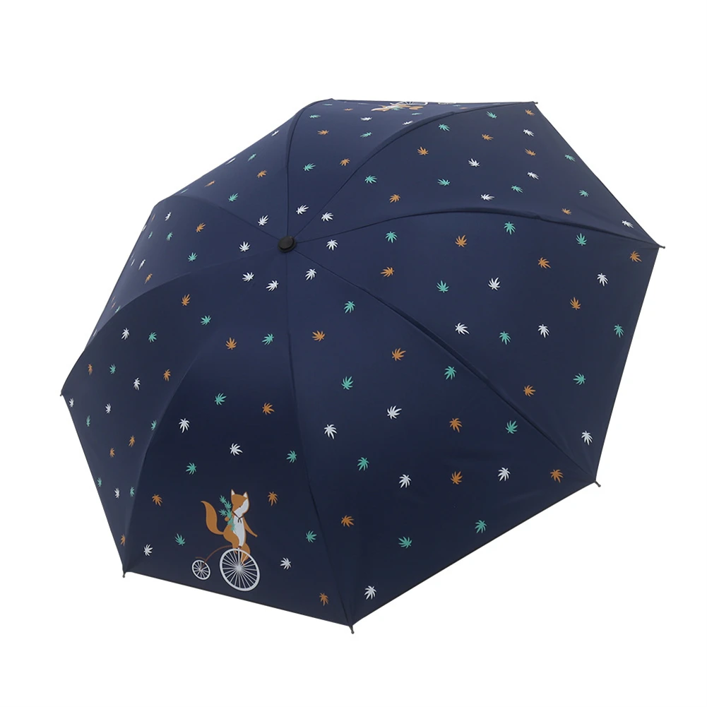 Простой и модный зонт в форме волны солнечный полностью автоматический прочный