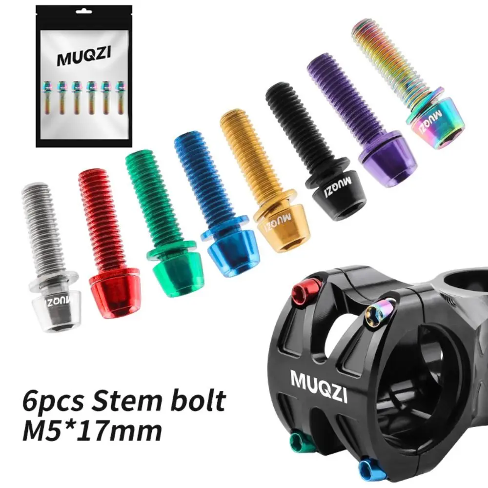 Прочный велосипедный руль 6 шт. m5x17 мм