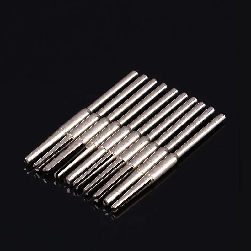 

10PCS Shank Sandpaper Clamp Split Mandrels Long Abrasive Holder Clip Rod For Rotary Tools