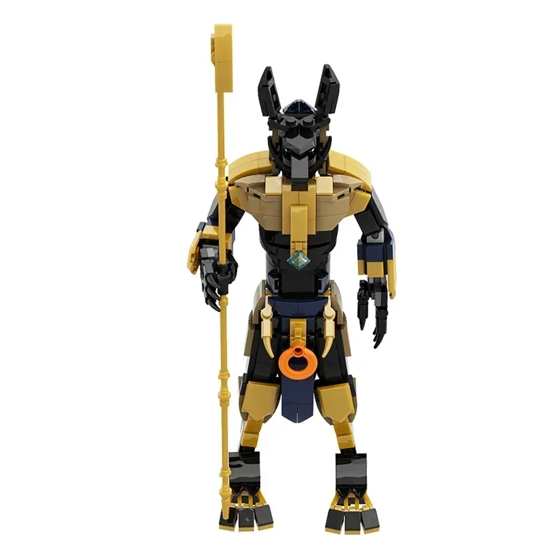 Moc Anubis египетская мифология фигурки модель MOC набор строительных блоков наборы