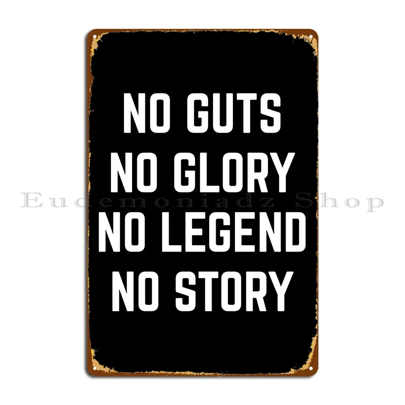 

Металлический плакат No Legend No Story, персонализированный кинотеатр Ретро, индивидуальный фотопостер