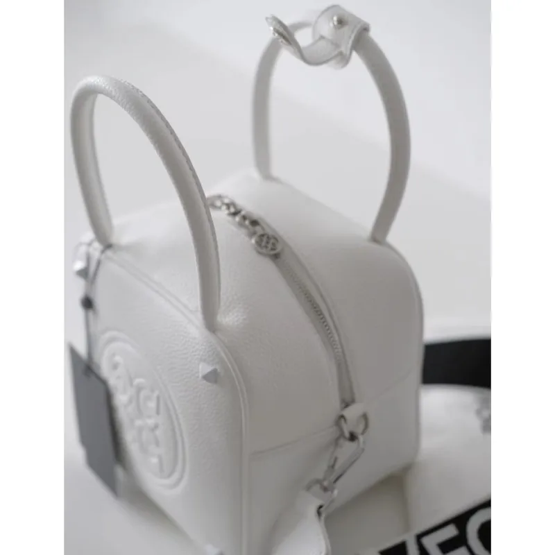 Golf Valuables Pouch, Leather Golf Tee Pouch Closure Golf Ball Tee Handbag Portable Golf Ball Accessories Pouch 