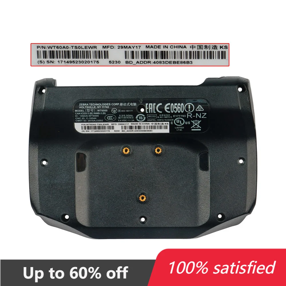 

Back Cover Replacement for Zebra WT6000 WT60A0