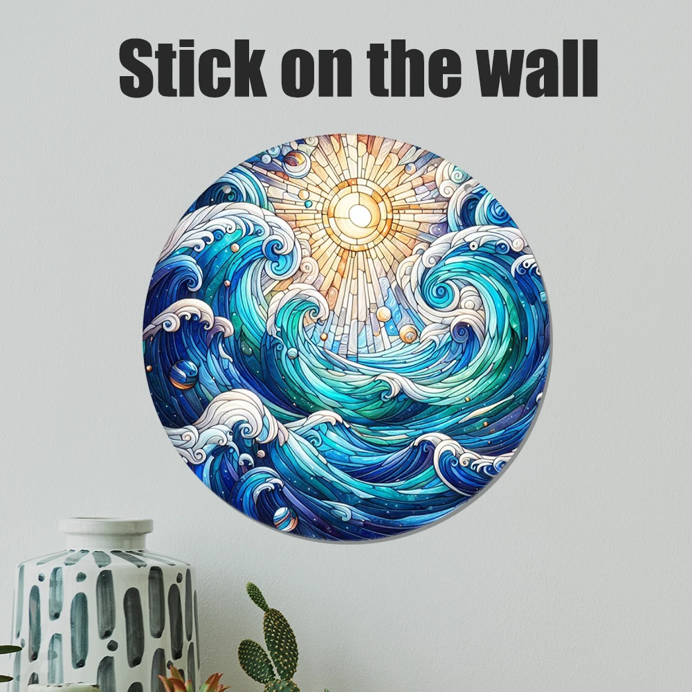 Акриловый морской подвесной декоративный оконный козырек с цепочкой 20 см