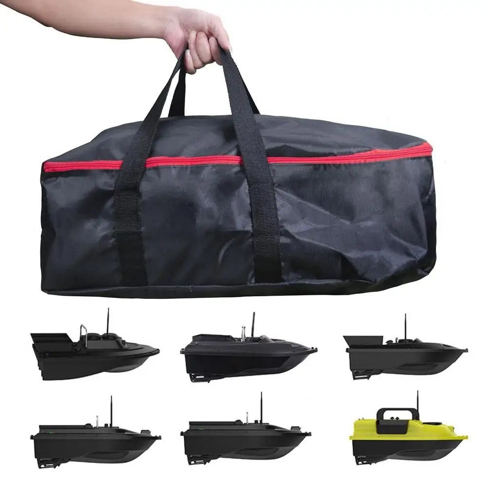 

Versatile Nylon Waterproof Remote Control Two-bin Bait Boat Carrier Bag Fishing Gear Bait Boat Carry Bag Bait Boat Bag