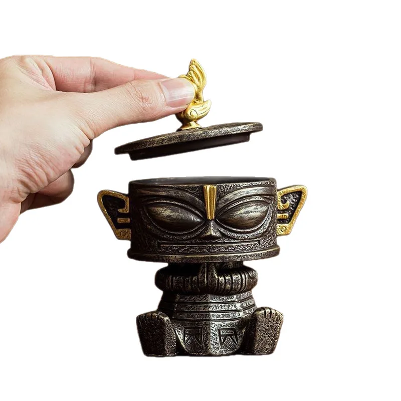 

Курильница Sanxingdui из металла