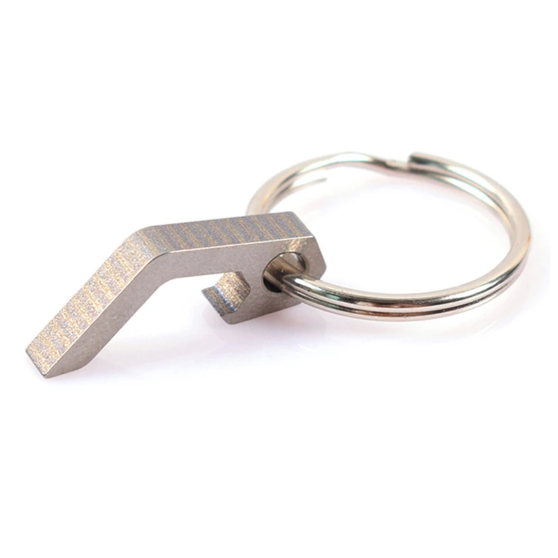 

Portable Mini Bottle Opener Stainless Steel Titanium Alloy Key Ring Carry Easily Bar Tool Kitchen Accessories Beer Soda Openers