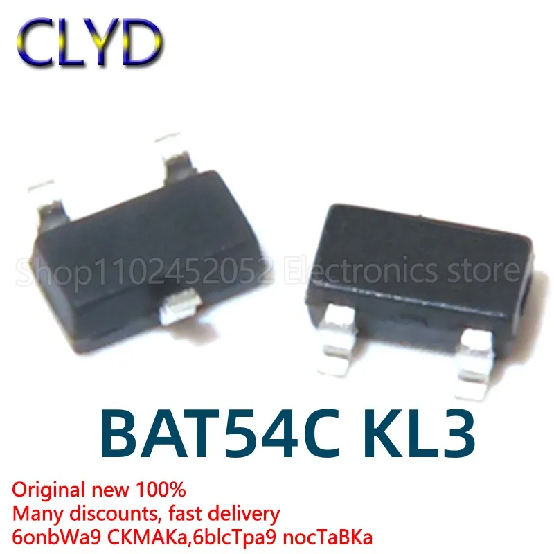 

3000PCS/LOT New and Original BAT54C KL3 L43 WM1 SOT-23 chip diode (3K)
