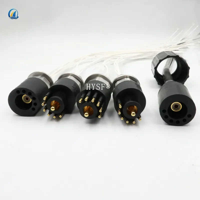 Фото Коаксиальный подводный морской кабель IP69K для ROV, водонепроницаемый Ethernet-кабель, круглый кабель для подводных аппаратов Seacon Subconn №1