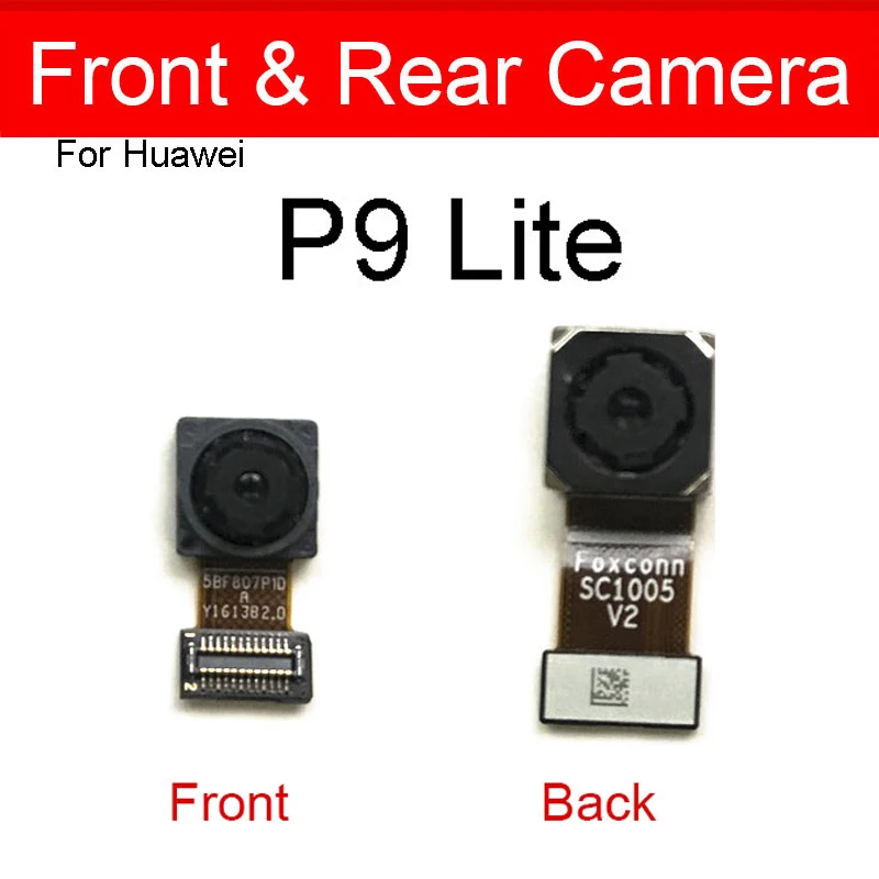 Front Rear Camera Module For Huawei P9 Plus Lite Mini 2017 Main Back Big Facing Small Flex Cable Replacement | Мобильные телефоны и
