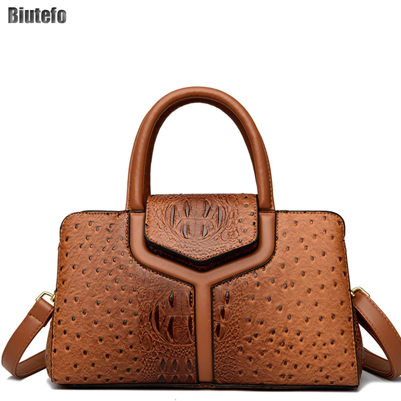 

New Crocodile Pattern Handbags Ladies Brand Shoulder Crossbody Luxury Designer Bags for Women Bolsos Marca Mujer Lujo Tasche Hot