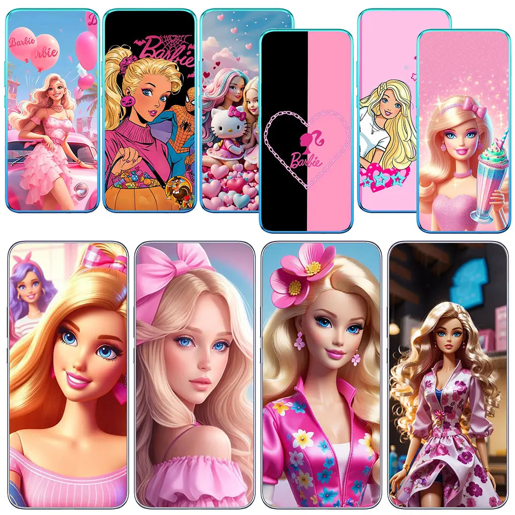 Прекрасный чехол для телефона Princess B-Barbies Motorola Moto G04 G71 G73 G32 G34 E7 E14 G7 G8 G9 G24 Power One Fusion