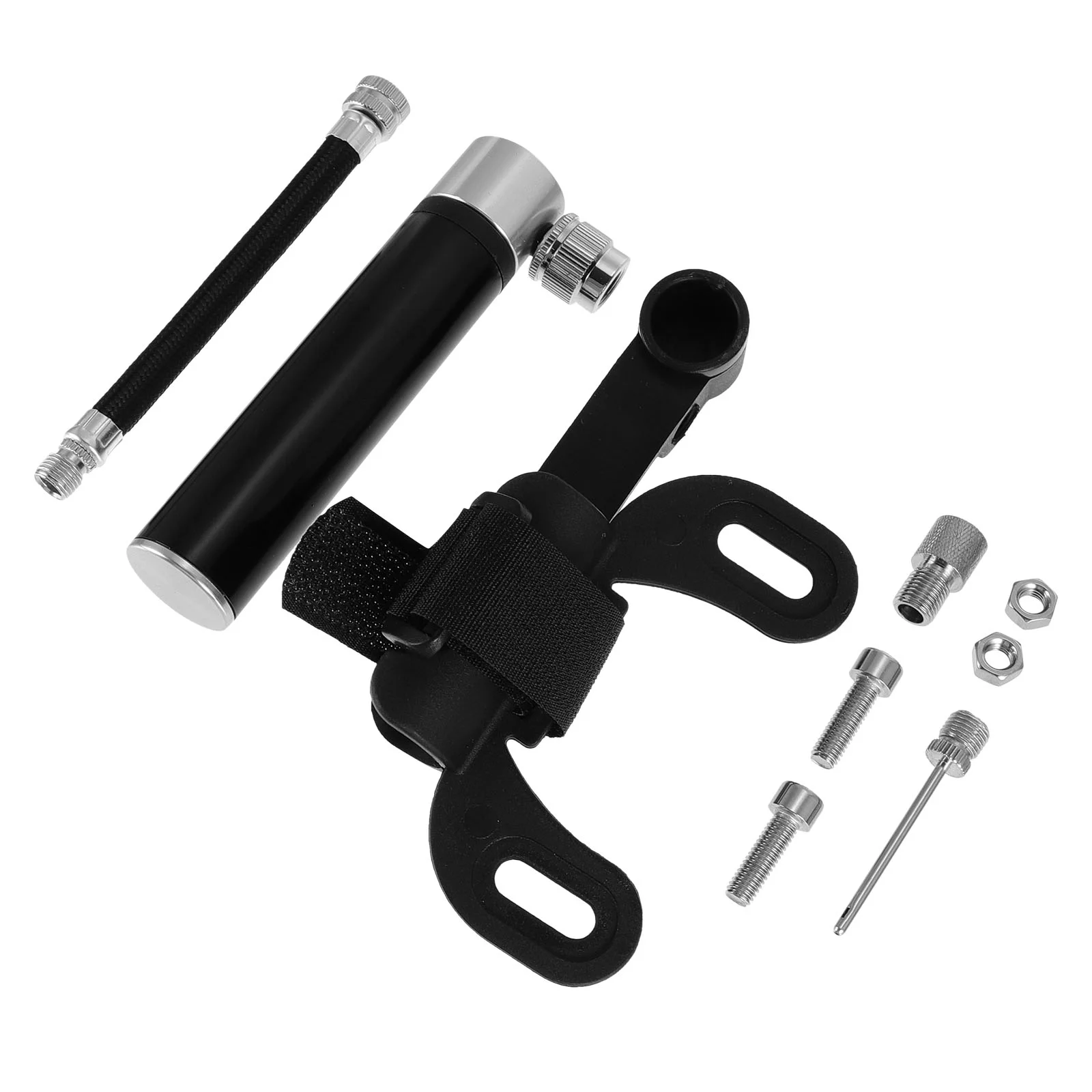 

Inflator Pump Bikemanual Portable Air Aluminum Alloy Mini Tire Psi Tool Tyre Handheld 120Psi Ballrepair Pumping Compressor