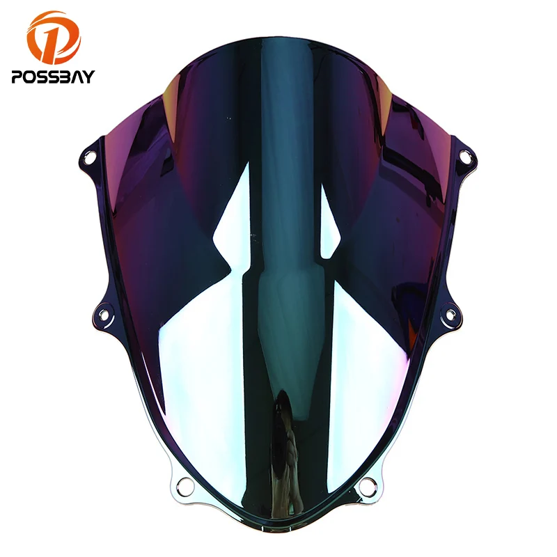 Мотоциклетный ветровой экран POSSBAY многоцветный для Suzuki K17 2017 2018 скутер Кафе Racer |