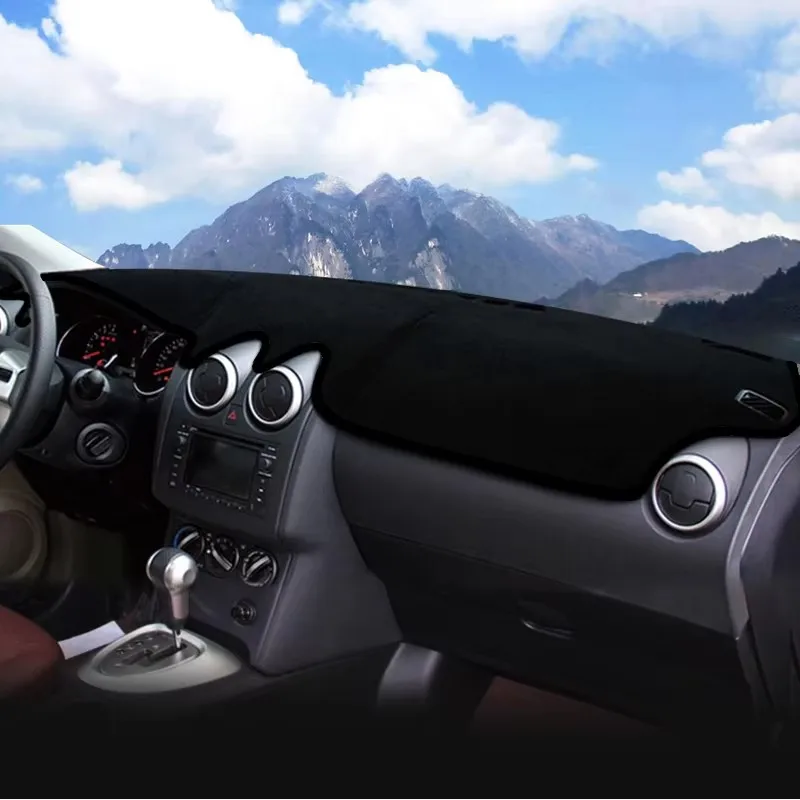 

Для Nissan Qashqai J10 2008 2009 2010 2011 2012 2013 коврики для приборной панели автомобиля с защитой от УФ-лучей