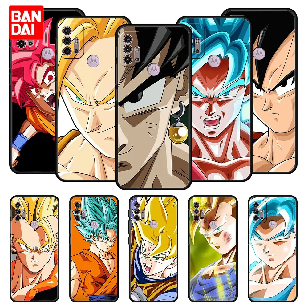 

Cover Case for Motorola Moto G30 G50 G60 G8 G9 G200 G31 G60s Power Plus Play Lite Trend Coque Japanese Super Saiyan Dragon Ball