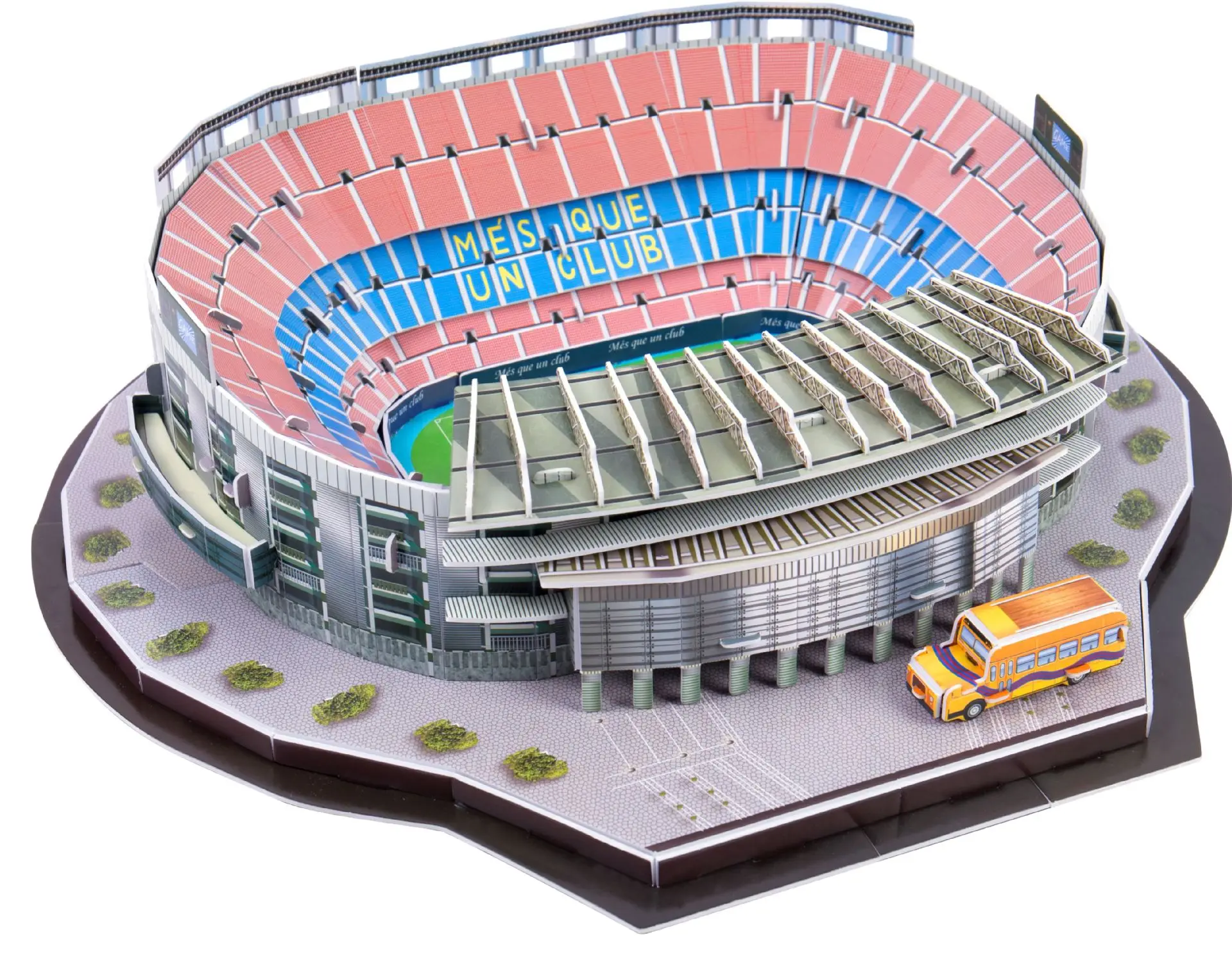 Old Trafford Football Field Toy New 3d Paper Puzzle Nou Camp Stadium Jigsaw Assembled Model Craft Diy Gifts Educational Toys |