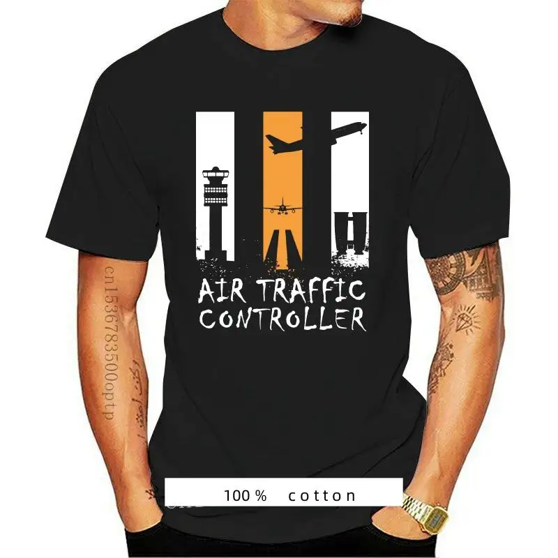 Kaus Pria Pakaian Pria Kaus pengруль Lalu Lintas Udara Bangga (2) Kaus Wanita