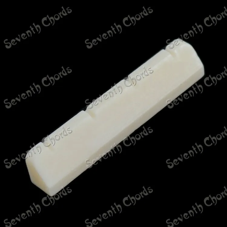 

2 Pcs Bone Nuts for 4 String Ukulele Guitar - Size 36 x 5 x 6.5mm