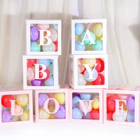 letter alphabet balloon box babyshower girl boy decorations wedding decor favor kids 1st baby birthday party decor supplies