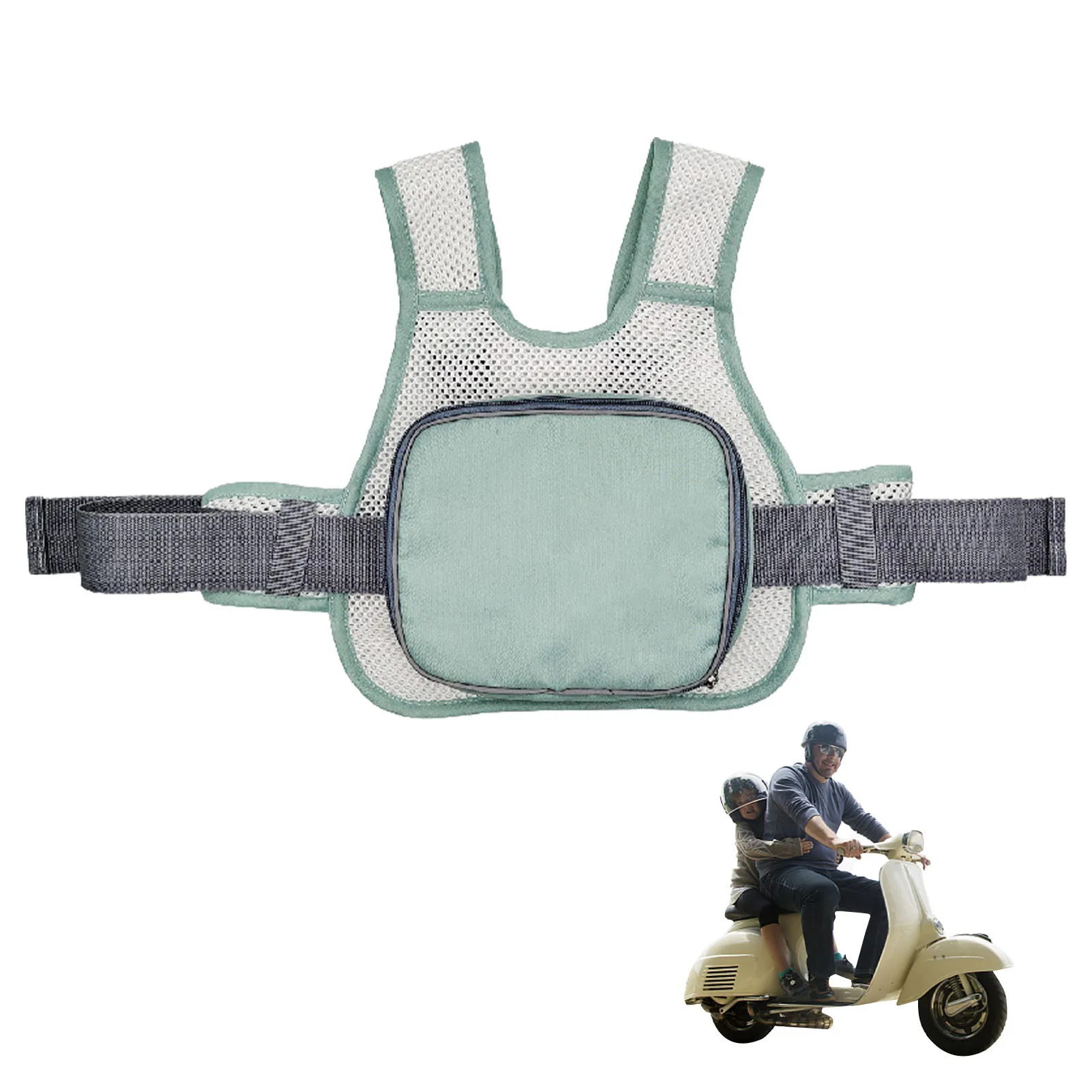 Регулируемый ремень безопасности для детей мотоцикла скутера мальчиков и
