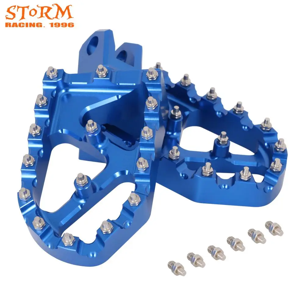 

Алюминиевые Подножки для мотоцикла, подножки для SUZUKI RM125 RM250 RM250Z RMX250 DRZ400 DRZ400S DRZ400E