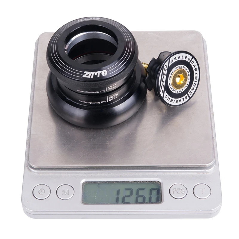 4444t MTB шоссейная велосипедная гарнитура 44 мм ZS44 с ЧПУ 1 1/8 дюйма 5 коническая трубка