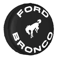 custom spare tire cover universal for ford bronco pajero jeep rv suv trailer car wheel protector covers 14 15 16 17 inch