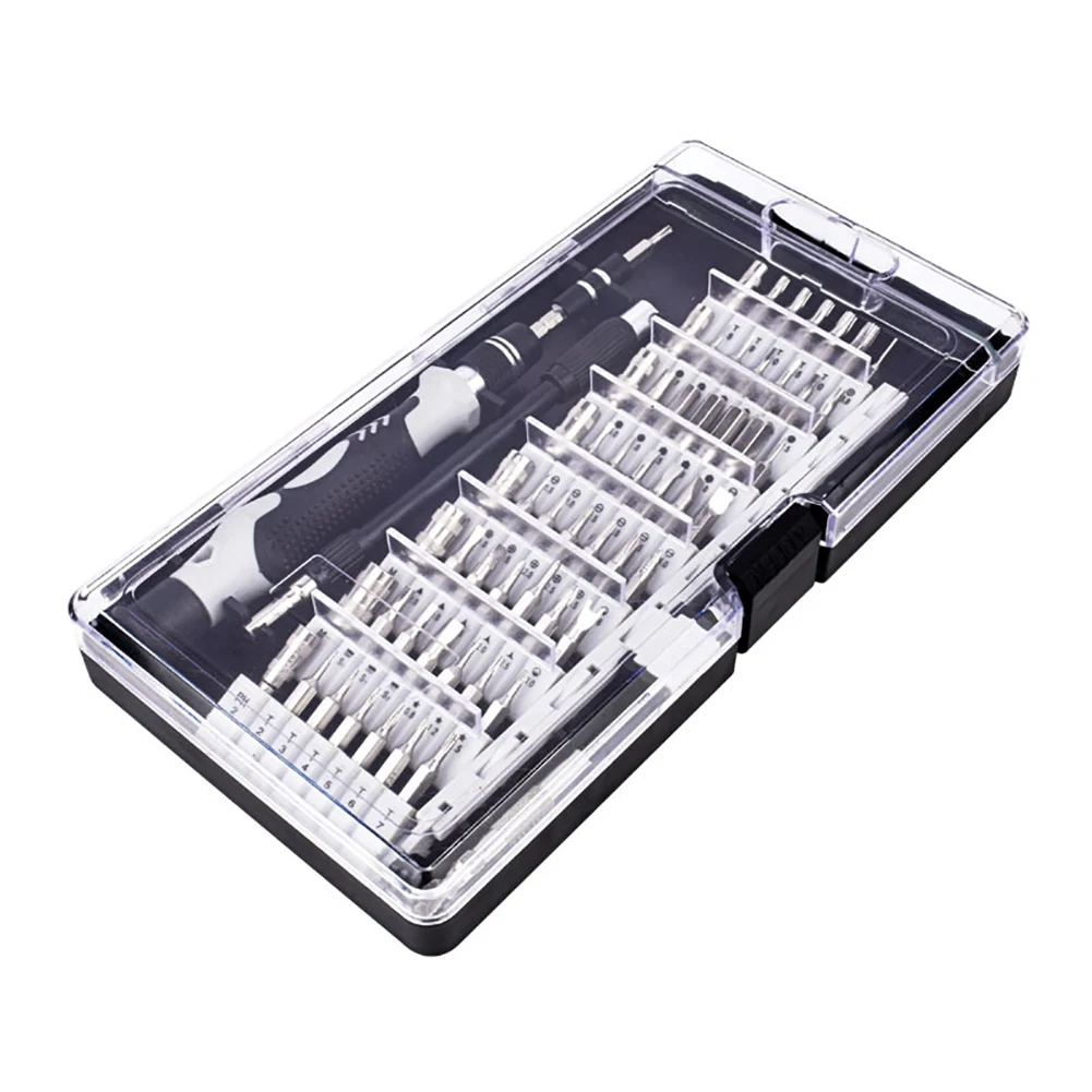 

60 In 1 Multifunction Hardware Hand Watch Non-Slip Cell Phone Mini Repair Tools Household Portable Torx Magnetic Screwdriver Set