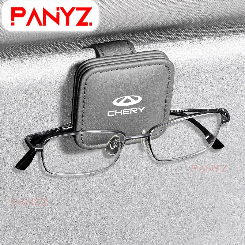 Держатель очков для автомобиля зажим хранения Chery Tiggo 8 7 5 4 Pro Fulwin Arrizo Fora Amulet QQ