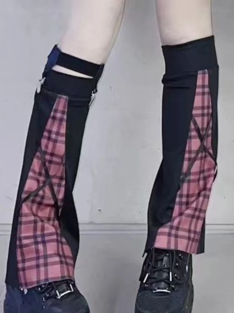 Y2k Эстетические кружевные клетчатые толстовки с рюшами толстые женская уличная