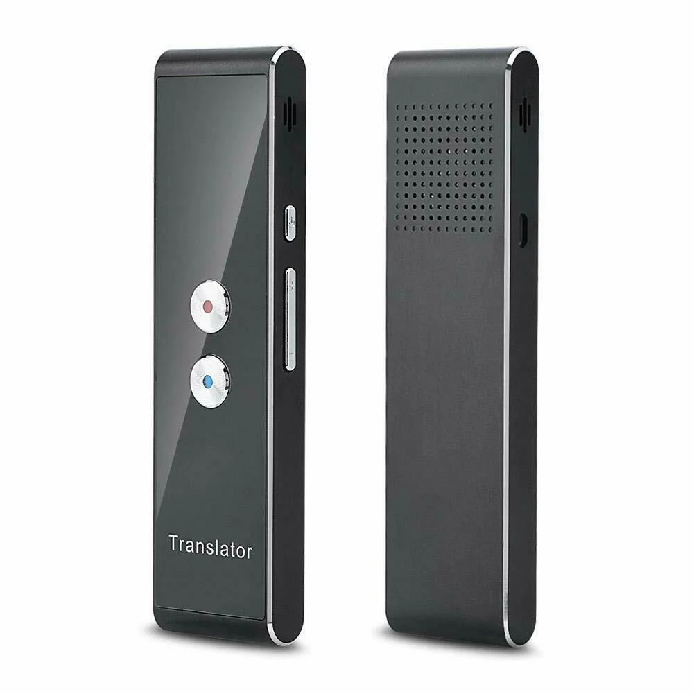 T8 Voice Translator 40 Languages Multi Languages Instant Translate Mini Wireless 2 Way Real Time Translator Bluetooth-compatible