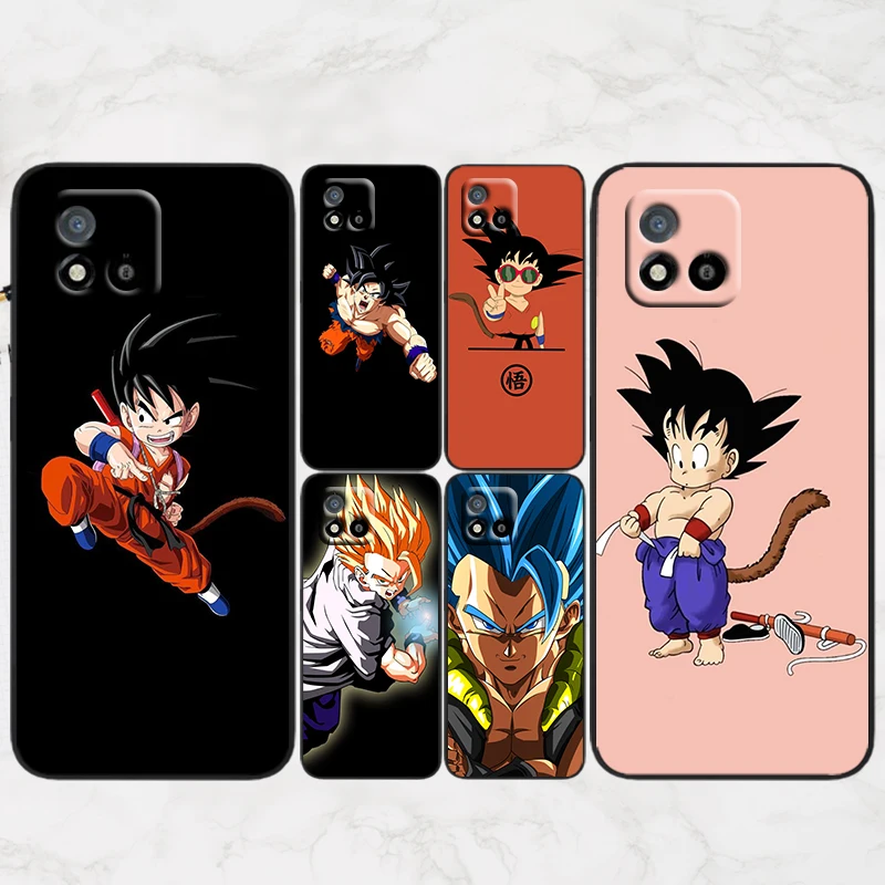 

Goku Anime Dragon Ball For OPPO Realme Narzo 50A 50i 30 20 C15 Q3 8i 8 7i 7 Global 6 5 Pro 5G Black Phone Case Fundas Capa