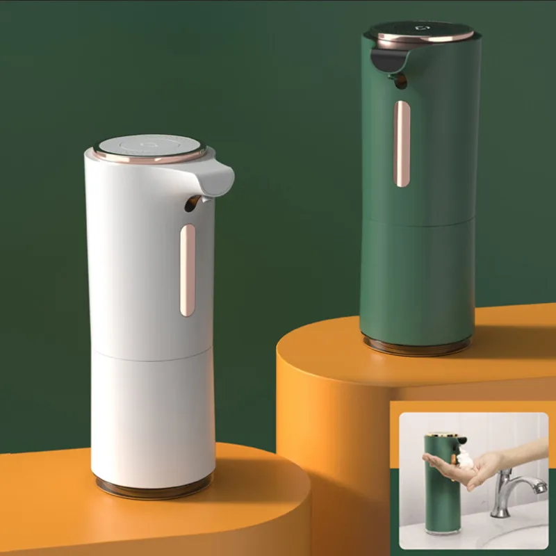 

2022 Smart Foam Soap Dispenser Infrared induction Automatic Bubble Touchless USB Charging Home Liquid Dispenser Hand Sanitizer
