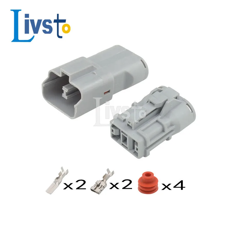 

1/5/10/Sets 2 Pin Male Female 9.5mm Plug Weaterproof Auto Electric Connector 7222-4220-40 7123-4220-40 DJ70253A-9.5-21/11