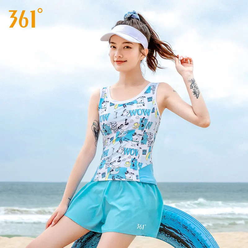 

361 женский раздельный купальник из двух частей, спортивный купальник-боксеры, женский тонкий купальник без рукавов, спортивная одежда