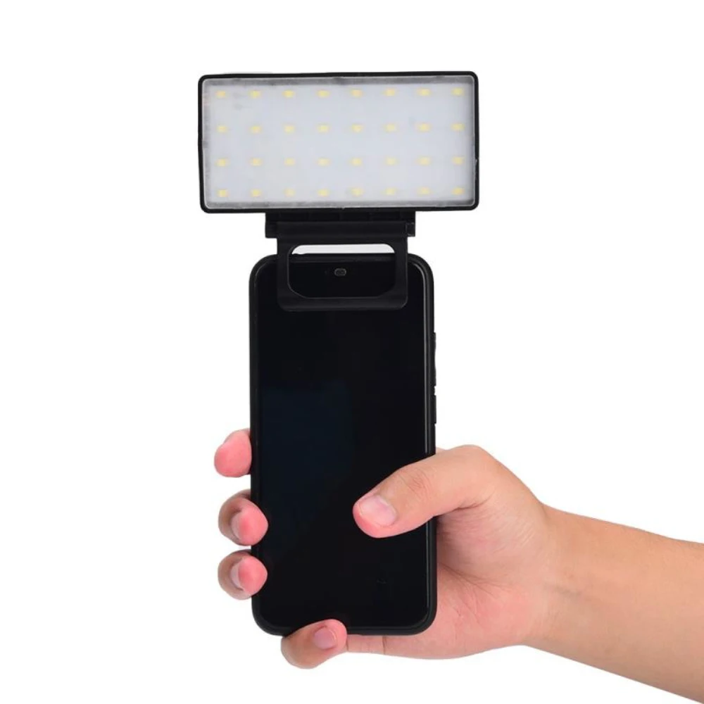 Mini Video LED Fill Light Portable Phone Fill Light Built-in Battery For Photo Camera Studio Flashes Mobile Phone Accessories