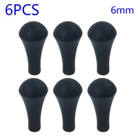 6 pcs archery arrow tip rubber blunt point broad heads for hunting shooting sports bows arrows training equipment