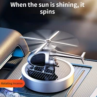 car perfume solar helicopter rotating ornaments car aromatherapy deodorant lasting light fragrance decoration
