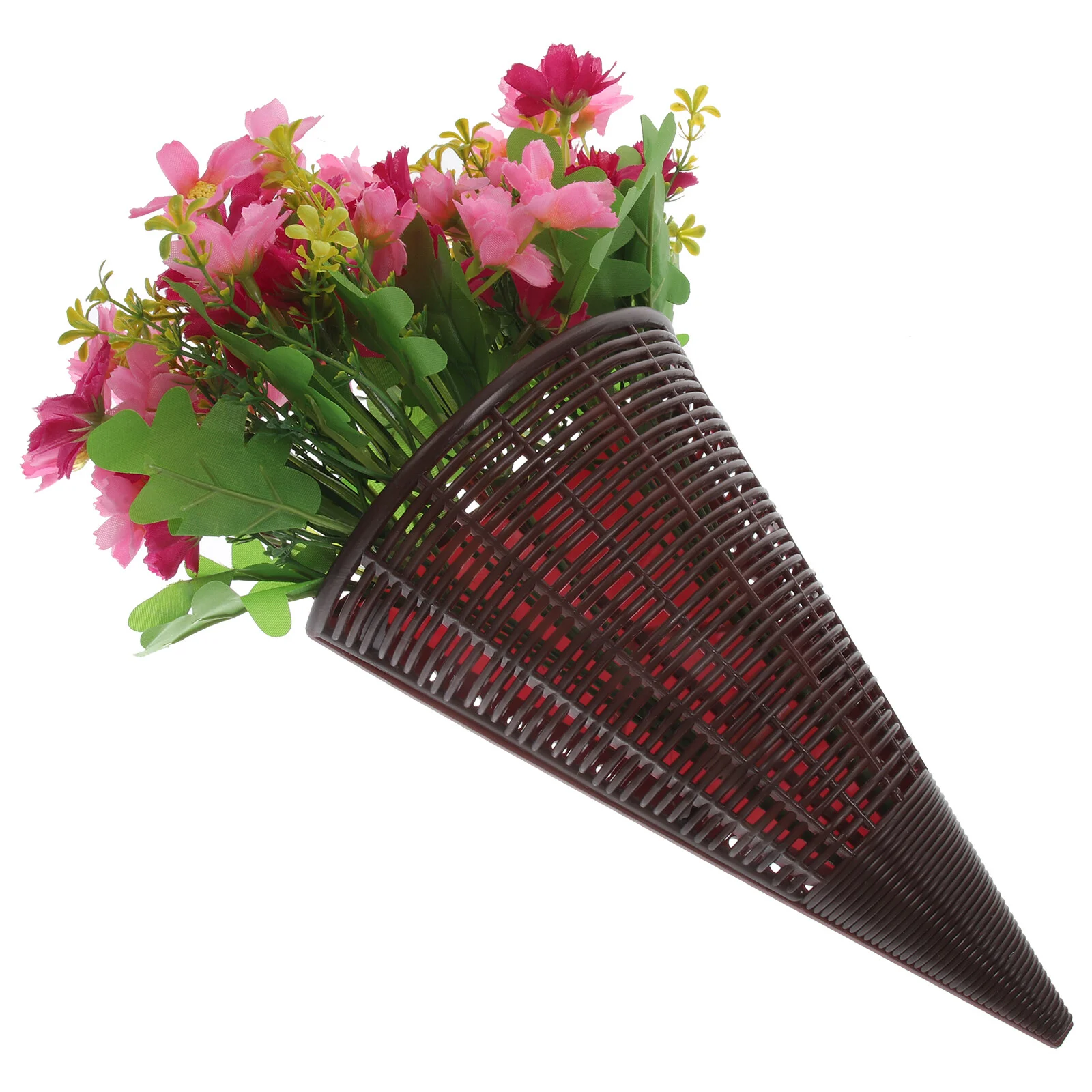

Wall Hanging Artificial Flowers Farmhouse Decoration Porch Basket Front Door