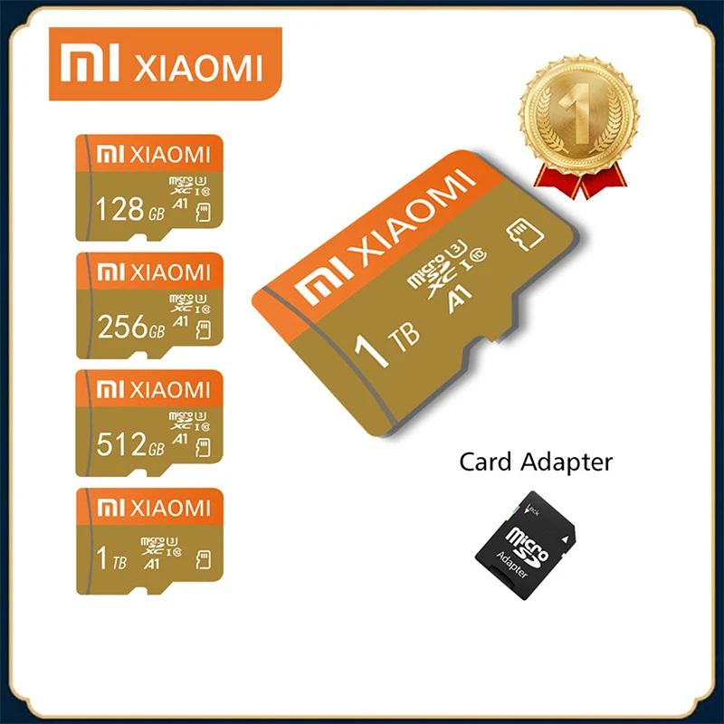 

Original XIAOMI Micro Memory SD Card 1TB 512GB 128GB 32GB 64GB 16GB SD/TF Flash Card High Speed Reading And Writing Memory Card