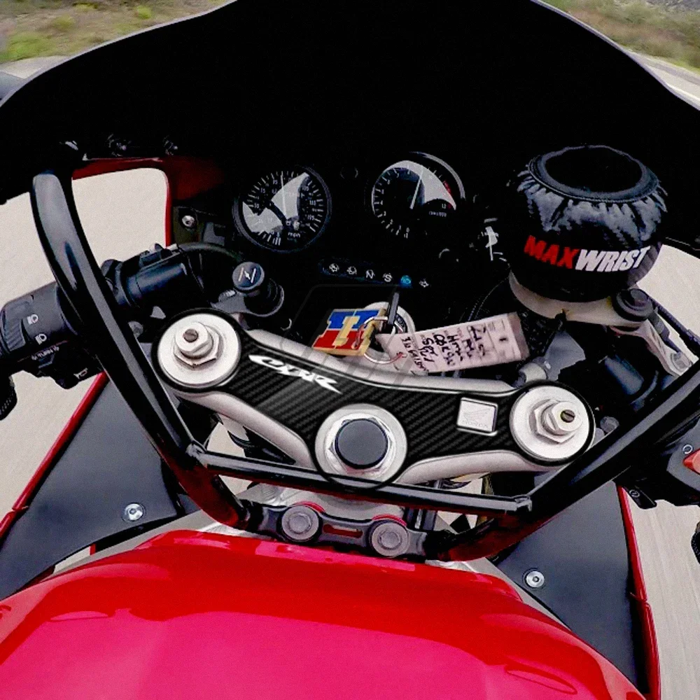 Для Honda CBR900 1996-1997 3D Резина углеродный внешний тройной хомут защитный