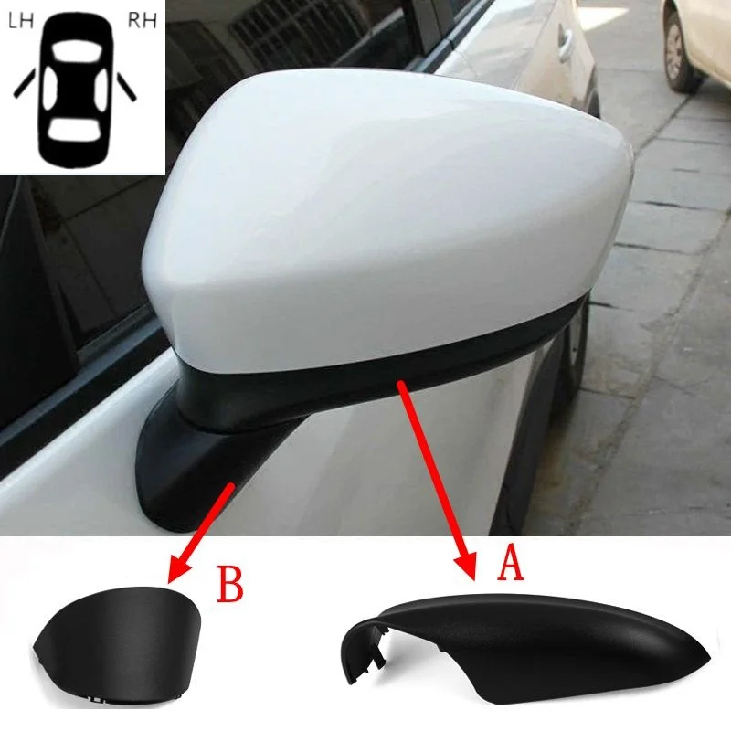 

Car Side Mirror Lower Cover Rearview Mirror Shell Housing Cap For Mazda CX-5 CX5 2013 2014 AP