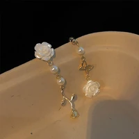 pearl pendant tassel long earrings for women elegant temperament exquisite design of the minority korean fashion jewelry gifts
