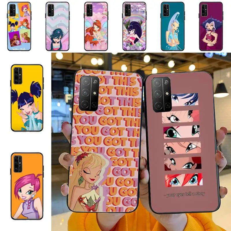 

Girl W-Winx-C-Cubs Phone Case for Huawei Honor 10 i 8X C 5A 20 9 10 30 lite pro Voew 10 20 V30